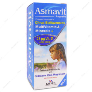 10 بهترین قطره مولتی ویتامین کودک شربت آسماویت Asmavit مایر ویتابیوتیکس 200ml