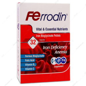 کپسول فرودین Ferrodin آرین سلامت سینا 32 عددی
