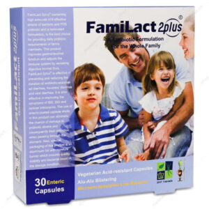 کپسول فمی لاکت توپلاس FamiLact 2Plus زیست تخمیر 30 عددی