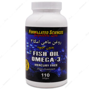 سافت ژل روغن ماهی امگا3 OMEGA-3 بدون جیوه فرمولیتد ساینسز