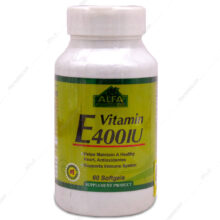 سافت ژل ویتامین ایی Vitamin E 400 آلفا ویتامینز