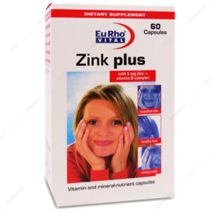 کپسول زینک پلاس 5 میلی گرم یوروویتال 60 عددی کپسول زینک پلاس Zinc plus یوروویتال 60 عددی