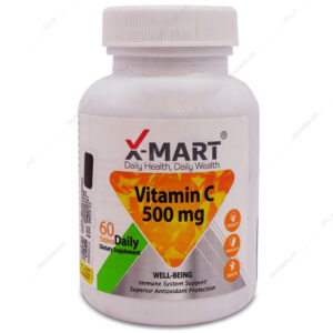 قرص ویتامین ث 500 Vitamin C ایکس مارت 60 عددی