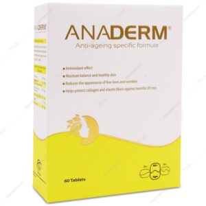 کلاژن تراپی مو قرص آنادرم ANADERM سلامت پرمون امین 60 عددی