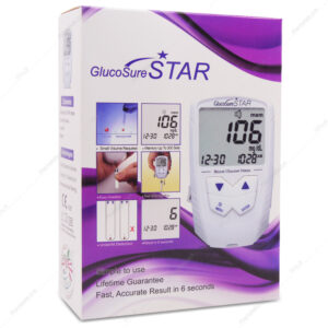 بهترین مدل دستگاه قند خون دستگاه تست قند خون گلوکوشور استار GLUCOSURE STAR اپکس بیو