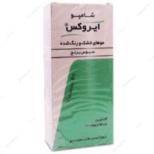 شامپو سبوس برنج مناسب موهای خشک و رنگ شده ایروکس 200g