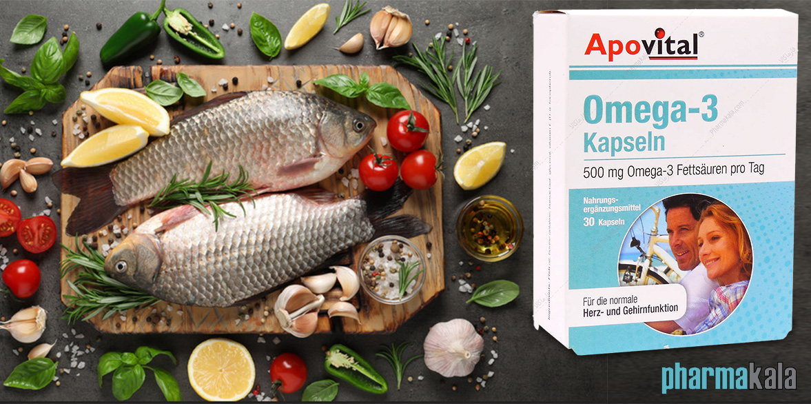 کپسول امگا 3 Omega آپوویتال
