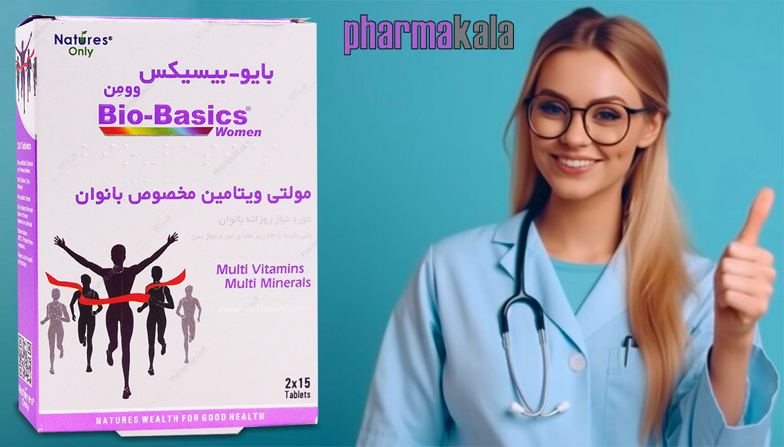 قرص مولتی ویتامین بایو بیسیکس بانوان نیچرز اونلی Bio-Basics women