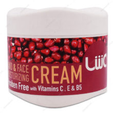 کرم مرطوب کننده دست و صورت عش 200ml