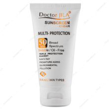 کرم ضد آفتاب SPF50 مولتی پروتکشن دکتر ژیلا