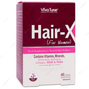 اگزوزوم تراپی مو قرص هیر ایکس Hair-X بانوان ویوا تیون 60 عددی