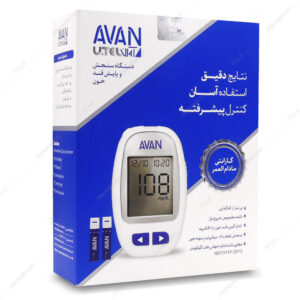 بهترین مدل دستگاه قند خون دستگاه تست قند خون مدل AGM01 آوان