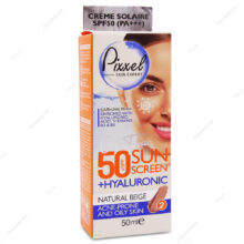 کرم ضد آفتاب بژ طبیعی پوست چرب و مختلط پیکسل 50ml