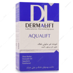 پن شفاف کرم دار آکوالیفت پوست خشک درمالیفت 100g پن شفاف کرم دار آکوالیفت پوست خشک درمالیفت