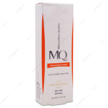 کرم ضد آفتاب SPF50 فاقد چربی بژ طبیعی ام کیو