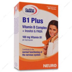 کپسول ب 1 پلاس B1 Plus یوروویتال 60 عددی