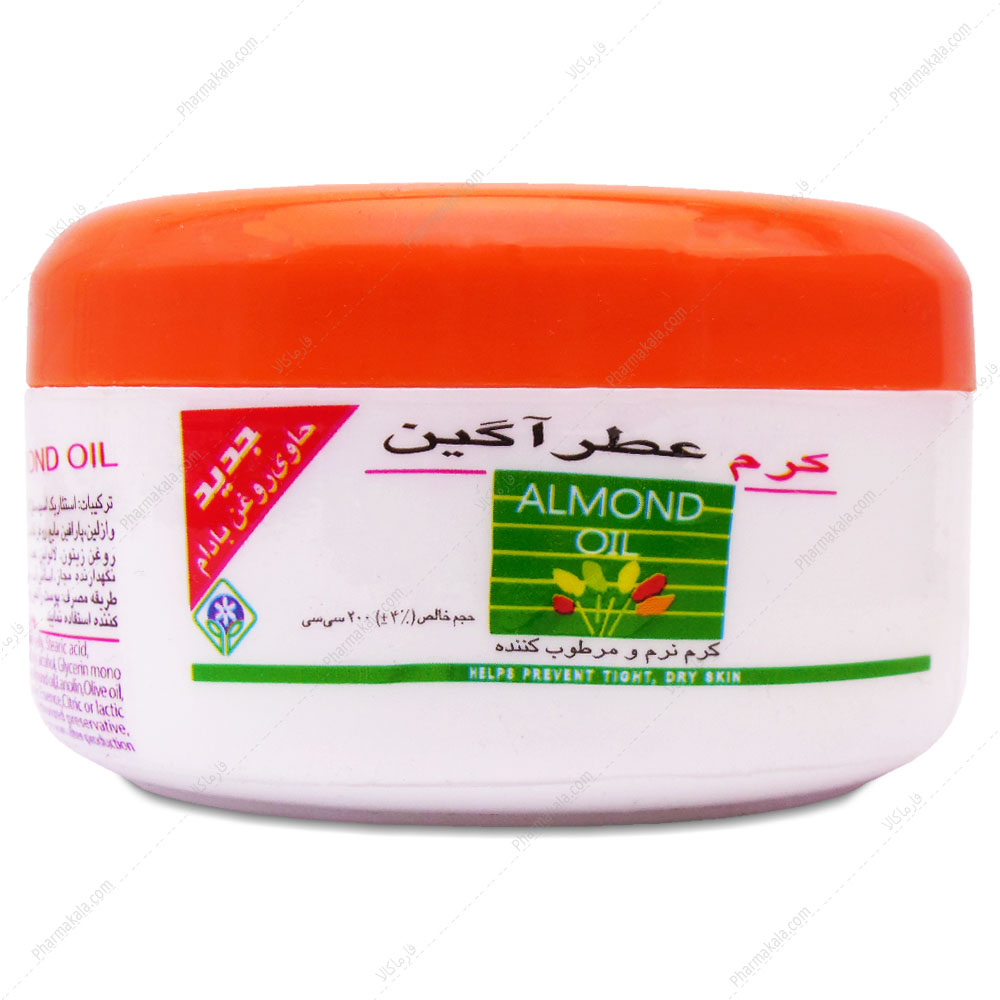 کرم مرطوب کننده روغن بادام عطرآگین کرم مرطوب کننده روغن بادام عطرآگین