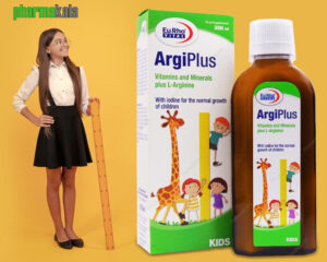10 بهترین قطره مولتی ویتامین کودک شربت آرژی پلاس ArgiPlus یوروویتال