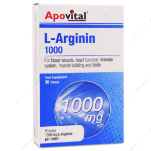 قرص ال آرژنین L-Arginine 1000 آپوویتال