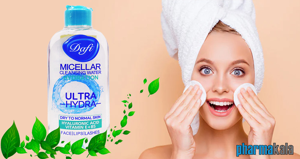 محلول میسلار واتر پوست خشک و معمولی دافی 200ml محلول میسلار واتر پوست خشک و معمولی دافی