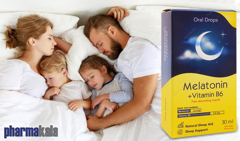 قطره ملاتونین ب6 خوارزمی 30ml قطره ملاتونین ب6 Melatonin B6 خوارزمی