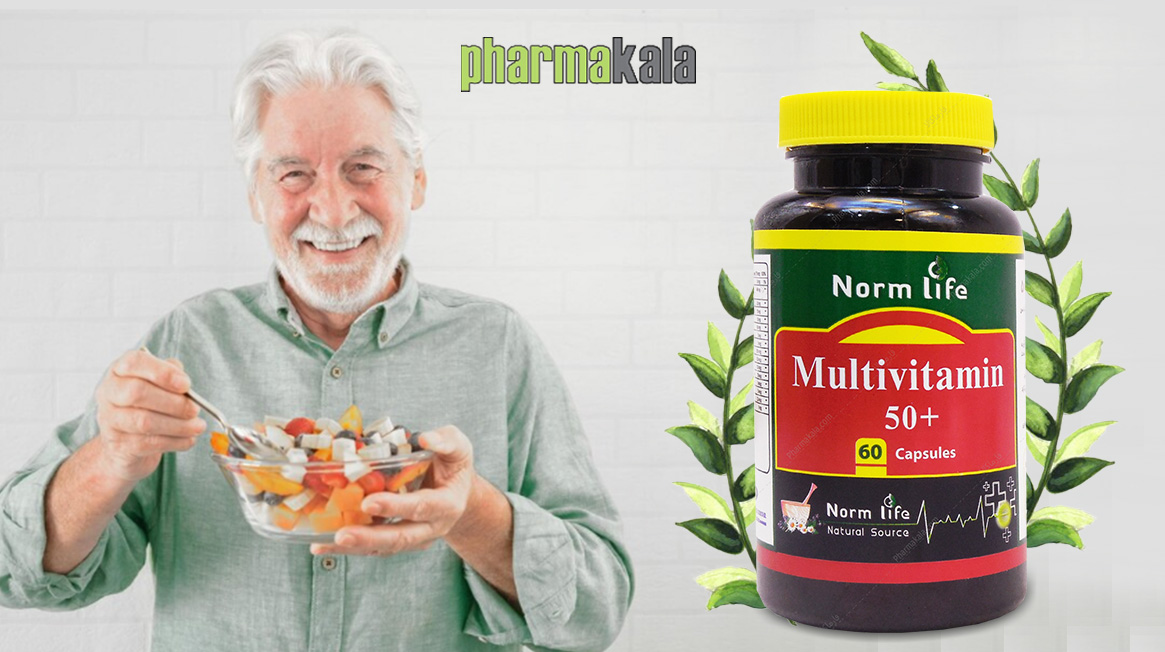 کپسول مولتی ویتامین بالای 50 سال Multivitamin نورم لایف