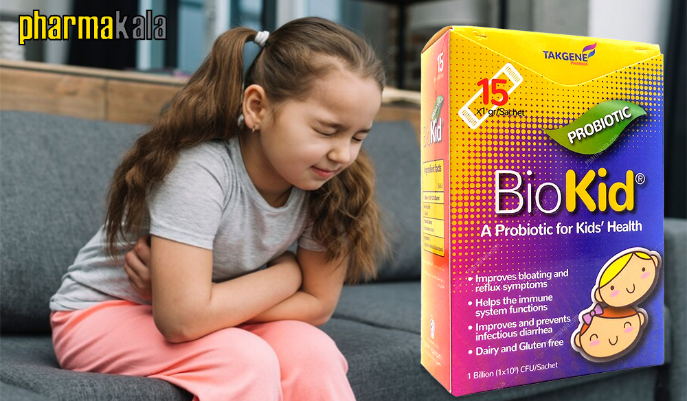 ساشه پروبیوتیک بایوکید تک ژن فارما 15 عددی ساشه پروبیوتیک بایوکید تک ژن فارما