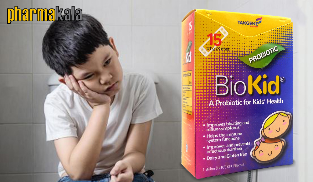 ساشه پروبیوتیک بایوکید تک ژن فارما 15 عددی ساشه پروبیوتیک بایوکید تک ژن فارما