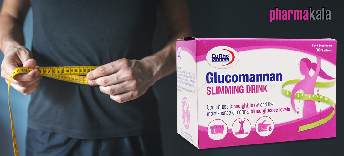 ساشه گلوکومانان یوروویتال glucomannan eurhovital