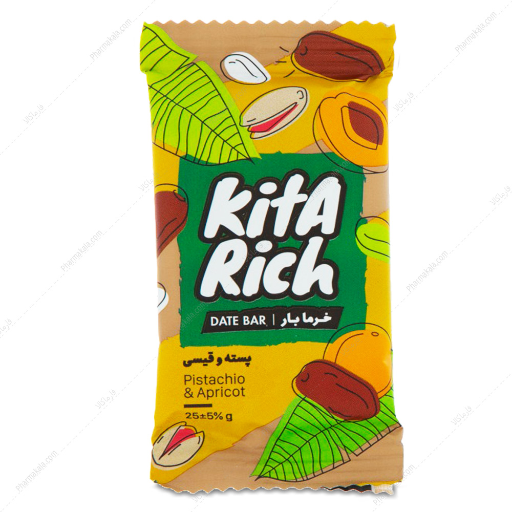 خرما بار کیتاریچ پسته قیسی خرما بار کیتاریچ