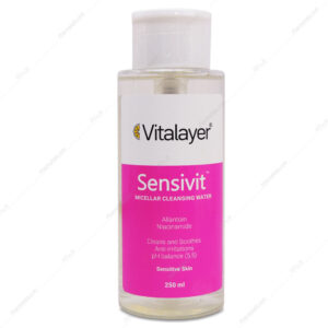 میسلار واتر پوست حساس سنسی ویت ویتالیر 250ml میسلار واتر پوست حساس سنسی ویت ویتالیر