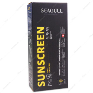 کرم ضد آفتاب SPF55 آقایان انواع پوست بی رنگ سی گل