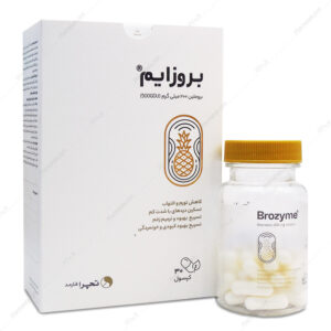 بهترین برند مزوژل زیر چشم کپسول بروزایم تچرا فارمد