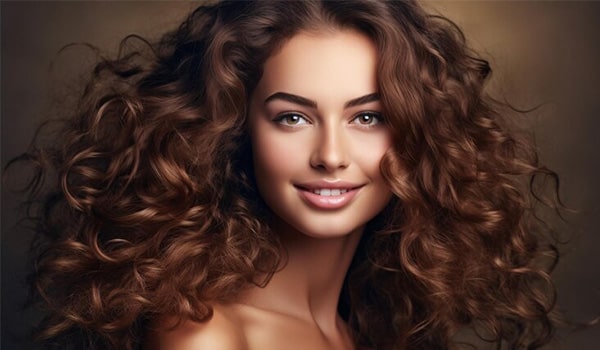 روش های حالت دادن موی فر حالت دادن موی فر