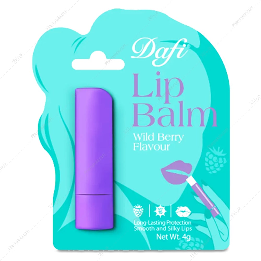 بالم لب دافی توت وحشی بالم لب نرم کننده و براق کننده SPF15 دافی