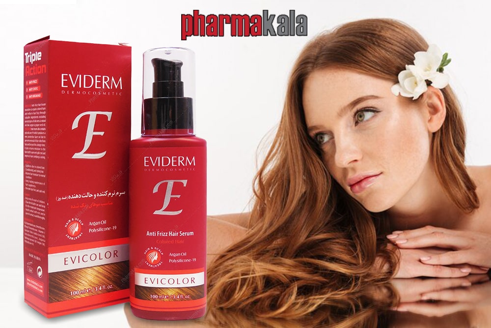 سرم مو اویکالر نرم کننده و حالت دهنده مو رنگ شده اویدرم 100ml سرم مو اویکالر نرم کننده و حالت دهنده مو رنگ شده اویدرم