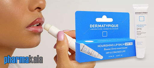 بالم لب نرم کننده و ترمیم کننده SPF15 درماتیپیک 15ml بالم لب نرم کننده و ترمیم کننده درماتیپیک