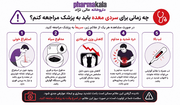 8 روش درمان فوری سردی معده علائم هشدار سردی معده