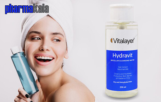 میسلار واتر پوست خشک هیدرا ویت ویتالیر 250ml میسلار واتر پوست خشک هیدرا ویت ویتالیر