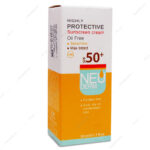 کرم ضد آفتاب SPF50 هایلی پروتکتیو رنگی پوست چرب مختلط نئودرم