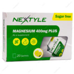 ساشه منیزیم 400mg پلاس نکستایل 20 عددی