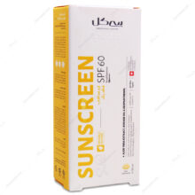 کرم ضد آفتاب SPF60 بی رنگ انواع پوست سی گل
