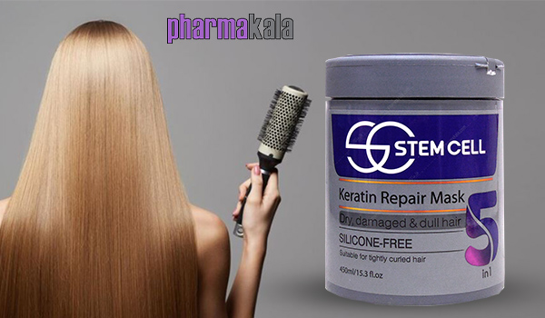 ماسک مو کراتینه 5 در 1 موی خشک و آسیب دیده استم سل 450ml ماسک مو کراتینه 5 در 1 موی خشک و آسیب دیده استم سل