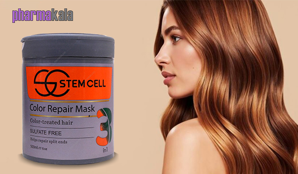ماسک مو مخصوص مو رنگ شده 3 در 1 استم سل 450ml ماسک مو مخصوص مو رنگ شده 3 در 1 استم سل
