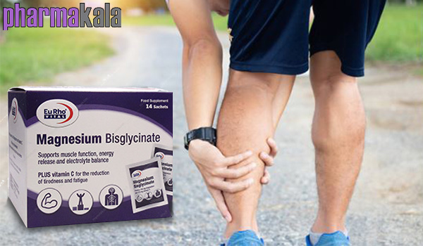 ساشه منیزیم بیس گلایسینات یوروویتال 14 عددی ساشه منیزیم بیس گلایسینات یوروویتال