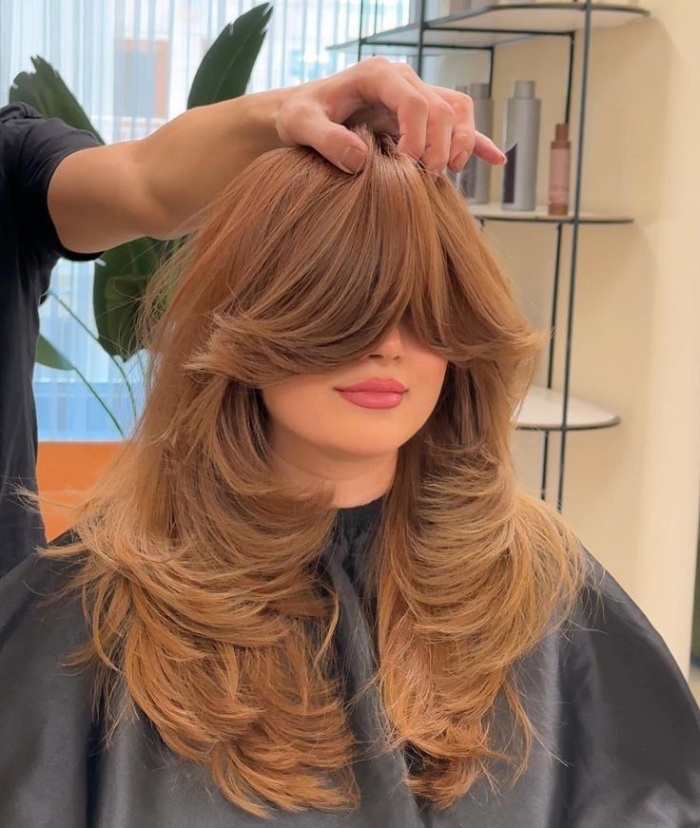 مدل مو پرده ای مدل مو پرده ای