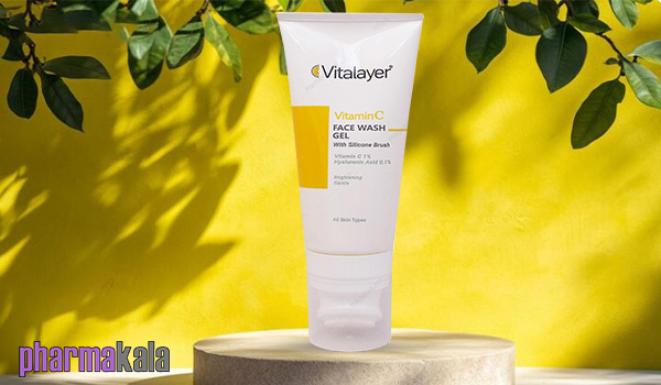 ژل شستشو صورت حاوی ویتامین سی ویتالیر 200ml ژل شستشو صورت حاوی ویتامین سی ویتالیر