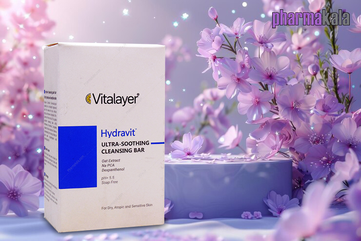 پن پوست خشک هیدراویت ویتالیر 100ml پن پوست خشک هیدراویت ویتالیر