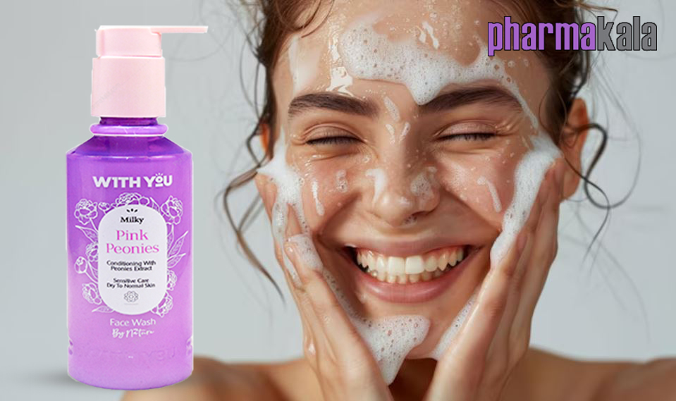 ژل شستشو کرمی پوست خشک ویت یو 200ml شوینده صورت کرمی پوست های معمولی تا خشک ویت یو
