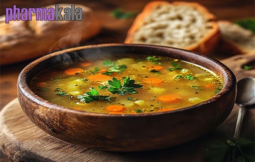 رژیم ولومتریک برای سیری طولانی 2026 رژیم ولومتریک ( غذاهای کمکالری پرحجم مثل سوپ و سالاد برای سیری طولانی)